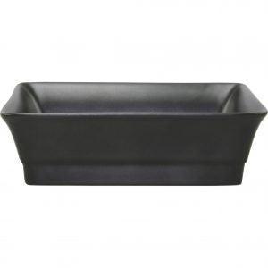 Rene Ozorio SQUARE DISH-150x50mm AURA MATT BLACK (314965) EA