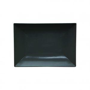 Rene Ozorio RECTANGLE PLATE 210mm AURA MATT BLACK (494921) EA