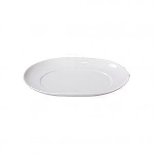 Rene Ozorio RIMMED OVAL PLATE-330mm (384833) EA
