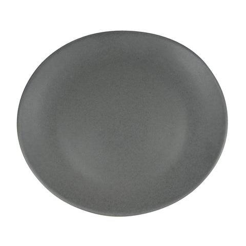 Tablekraft ARTISTICA OVAL PLATE-210x190mm SLATE EA