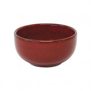 Tablekraft ARTISTICA ROUND BOWL 115x55mm REACTIVE RED EA