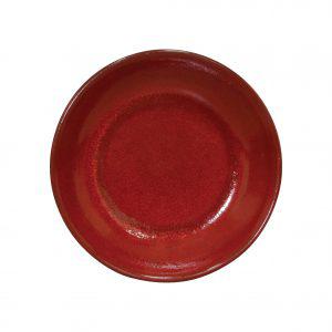 Tablekraft ARTISTICA PASTA/SOUP PLATE-210mm RolledEdgeREACTIVE RED EA