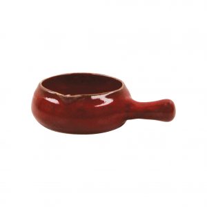 Tablekraft ARTISTICA SAUCE BOAT W/HDLE 110x45mm REACTIVE RED EA