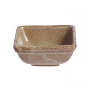 Tablekraft ARTISTICA SQUARE SAUCE DISH 80x80x35mm FLAME EA