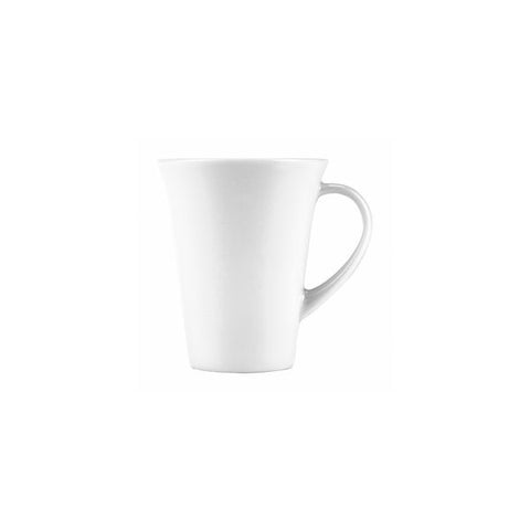 Art De Cuisine BEVERAGE FLARED MUG-340ml  WHITE (x6)