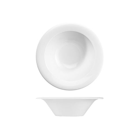 Art De Cuisine MENU ROUND MID RIM DEEP BOWL-222mm Ø WHITE (x6)