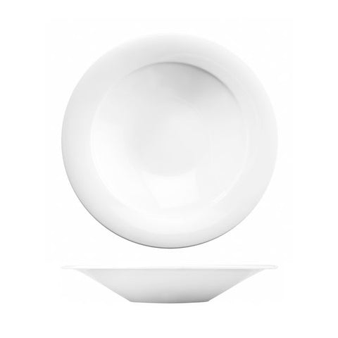 Art De Cuisine MENU ROUND MID RIM BOWL-228mm Ø  WHITE (x6)