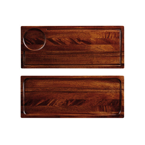 Art De Cuisine DELI WOODEN BOARD-400x165mm  BROWN ACACIA (Each)