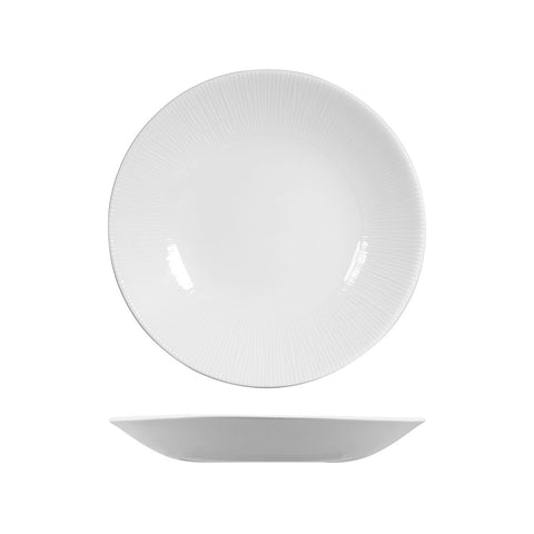 Churchill BAMBOO DEEP COUPE PLATE-281mm Ø WHITE (x12)