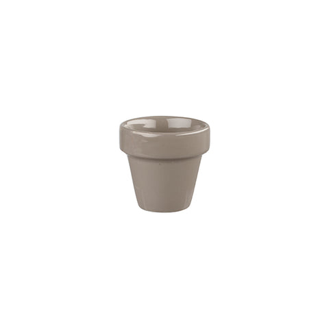 Churchill BIT ON THE SIDE PLANT POT-67mm Ø | 69mm H | 114ml  PEBBLE (x12)