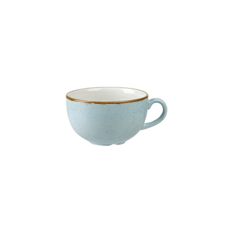 Churchill STONECAST CAPPUCCINO CUP-227ml  DUCK EGG (x12)