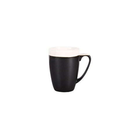 Churchill MONOCHROME MUG-340ml BLACK (x12)