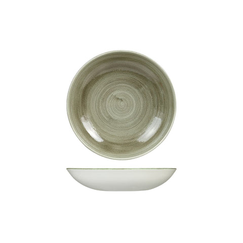 Churchill PATINA ROUND COUPE BOWL-182mm Ø | 426ml  BURNISHED GREEN (x12)