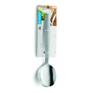 Amefa AMEFA AMSTERDAM HANGING CARD DESSERT SPOON 4PC EA