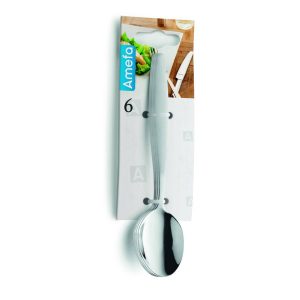 Amefa AMEFA AMSTERDAM HANGING CARD TEASPOON 6PC EA