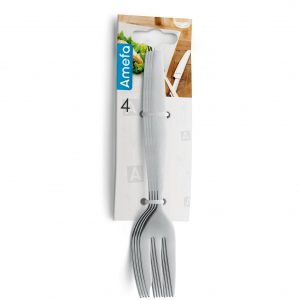 Amefa AMEFA AMSTERDAM HANGING CARD CAKE FORK 4PC EA