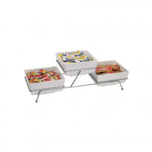 APS BUFFET STAND 3 COMP TO FIT 83916 & 83917 C/PLATED EA