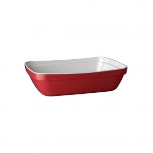 APS GN PAN- 1/2 SIZE 325x265x85mm RED MELAMINE "BASKET" EA