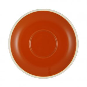 Brew -SAFFRON/WHITE SAUCER TO SUIT BW0110/115/120 (Set of 6)