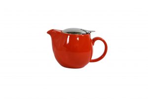 Brew -SAFFRON INFUSION TEAPOT S/S LID/INFUSER- 350ml EA