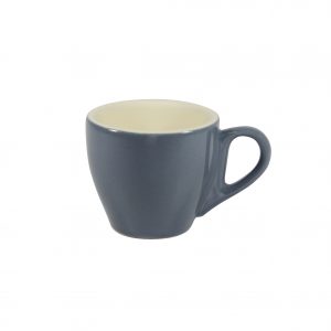 Brew -STEEL BLUE/WHITE ESPRESSO CUP 90ml (Set of 6)