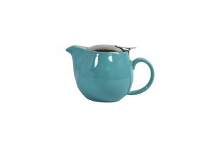 Brew -MAYA BLUE INFUSION TEAPOT S/S LID/INFUSER- 350ml EA