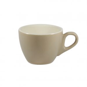 Brew -HARVEST/WHITE MATT FLAT WHITE  CUP 160ml (Set of 6)