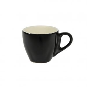 Brew -ONYX/WHITE ESPRESSO CUP 90ml (Set of 6)