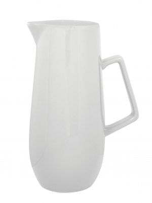 Brew -WHITE SOLID COLOUR WATER JUG 1.2lt EA