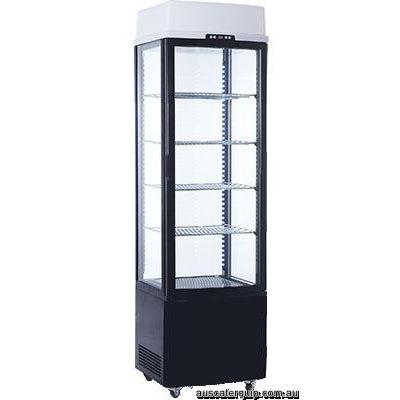 EXQUISITE Display Fridge 4 Sided Glass
