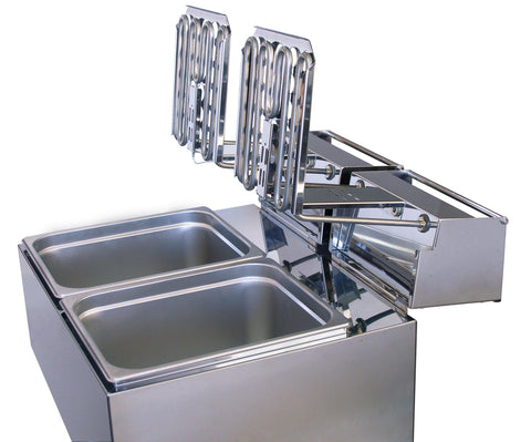 FRYER - 2 PAN, 2 x 3450W