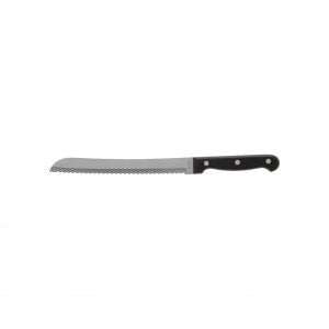 GetSet Utensils GET SET BREAD KNIFE-200mm  BLACK hdl EA