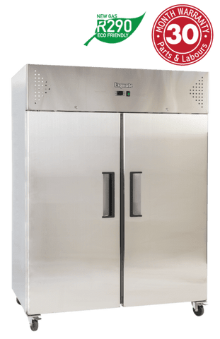 Exquisite  GSF1410H Two Solid Doors Upright Freezer