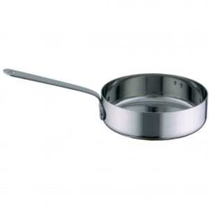 Chef Inox MINIATURES- FRYPAN 120x35mm18/10 WITH S/S HANDLE EA
