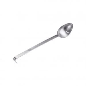 Paderno SPOON-18/10 1pc SOLID DEEP BOWL HDL:380mm EA