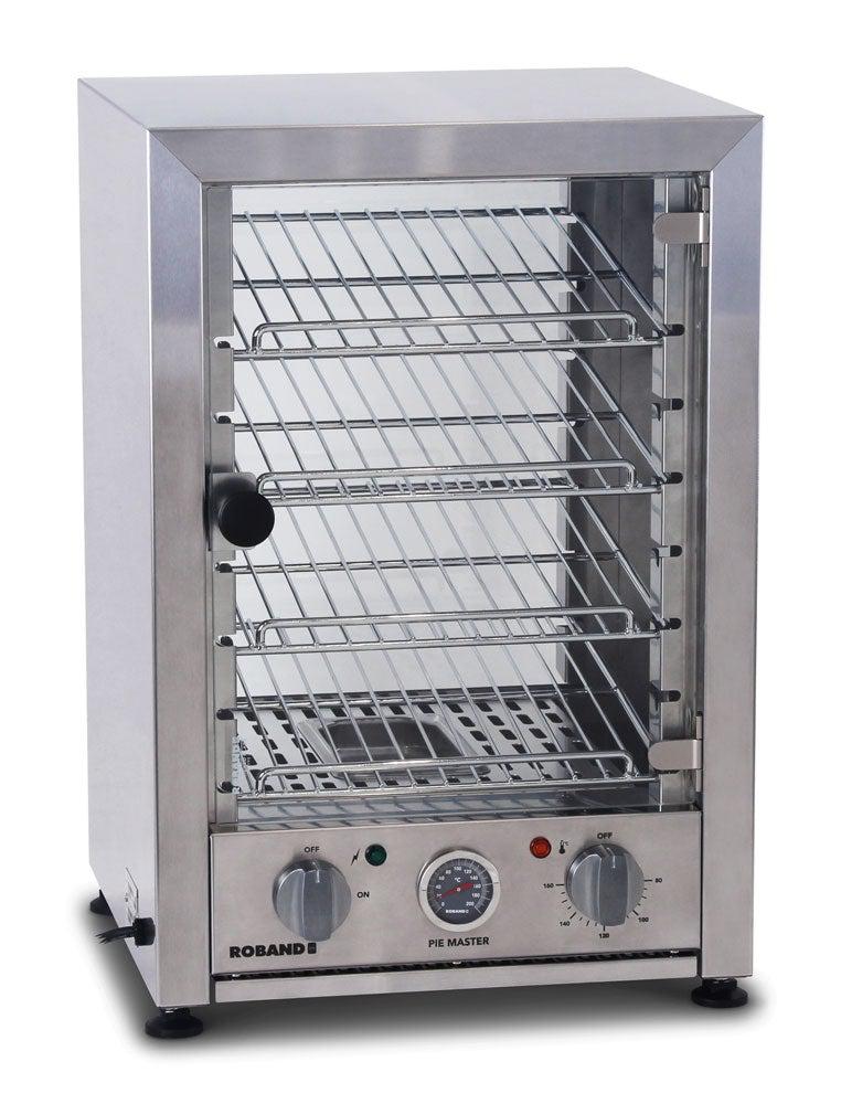 ROBAND PIE WARMER - 50 PIES, STEEL DOORS AND STEEL BACK