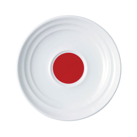 Royal Porcelain MAXADURA RESONATE- SAUCER 165mm INNER WELL RED EA