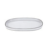 Revol  CARACTERE OVAL DISH WHITE CUMULUS 465x287x30 EA