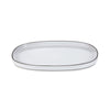 Revol  CARACTERE OVAL DISH WHITE CUMULUS 465x287x30 EA