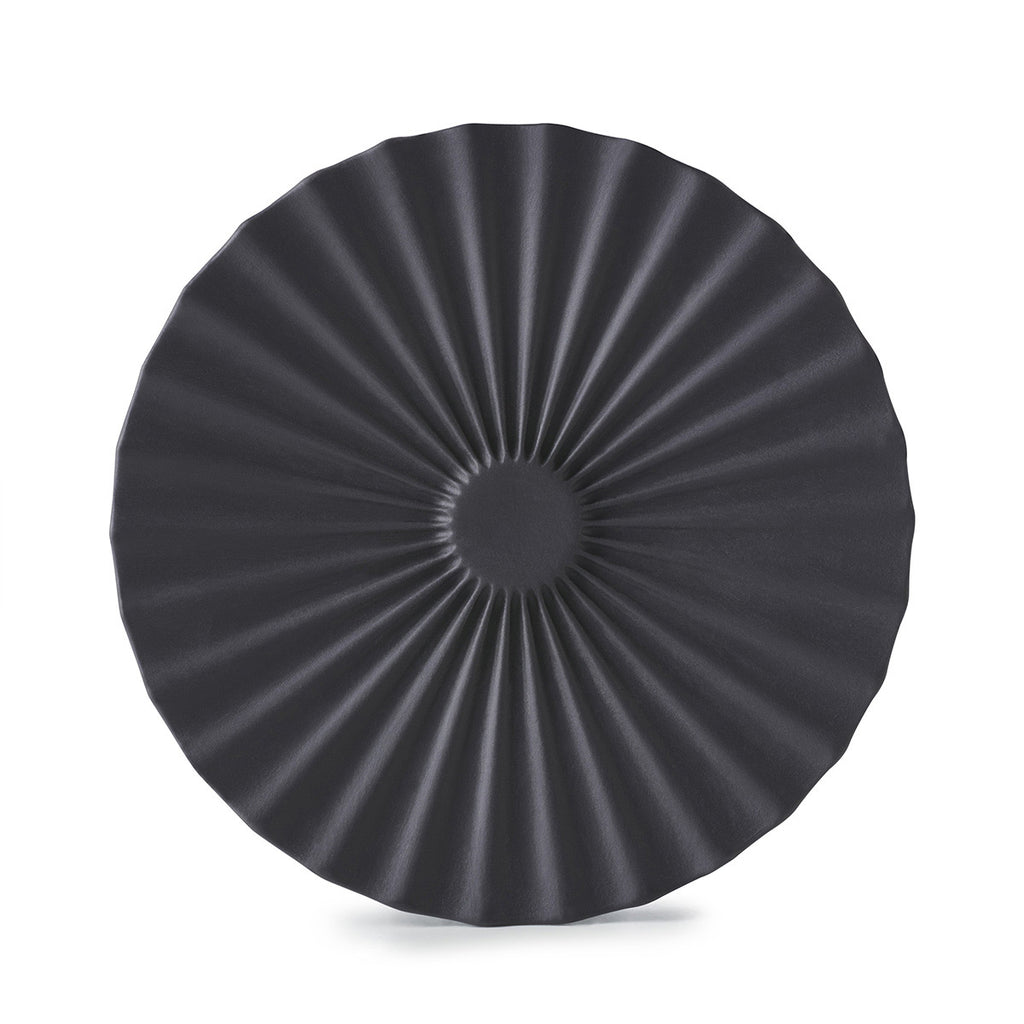 Revol  PEKOE SAUCER BLACK 133x12mm (Box of 4) (Indent)