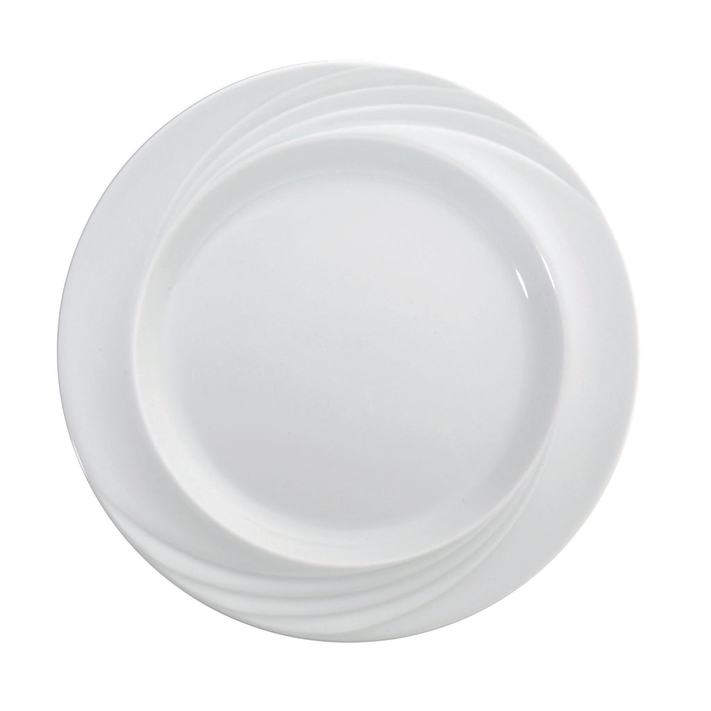 Schonwald  DONNA SENIOR PLATE FLAT W/RIM 24CM EA
