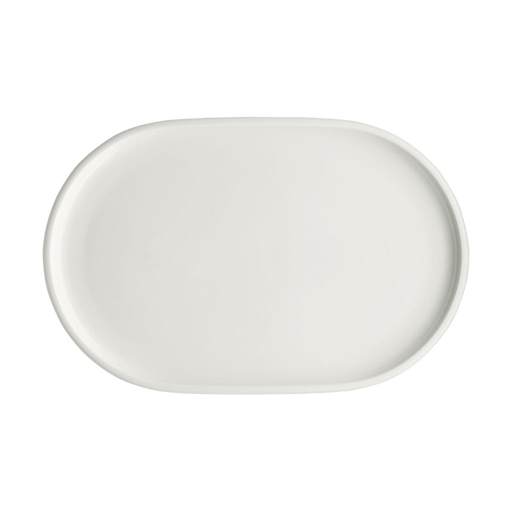 Schonwald  SHIRO OVAL COUPE PLATTER WHI 360x235x26mm EA
