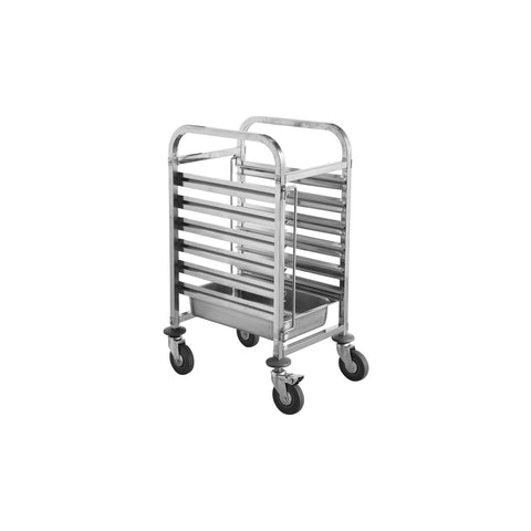 Sunnex TROLLEYS GN TROLLEY-S/S | 380x550x1000mm | 6 TRAY  (Each )