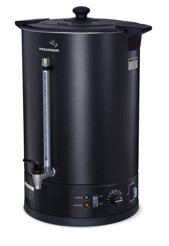 HOT WATER URN BLACK - 10 LITRE