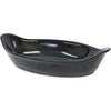 tablekraft ARTISTICA OVAL GRATIN DISH-300x150x50mm MIDNIGHT BLUE