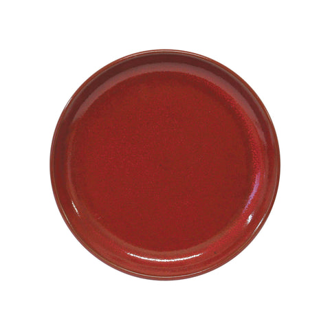 Tablekraft ARTISTICA ROUND PLATE-190mm Rolled Edge REACTIVE RED EA