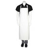 White Long PVC Bib Apron