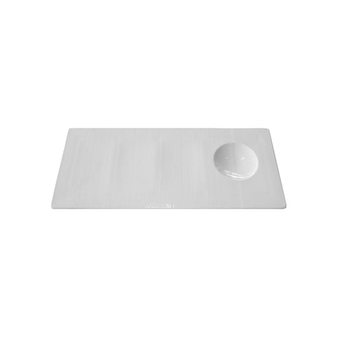 Rene Ozorio RECTANGLE PLATE 350x155mm AURA EA