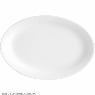Vitroceram OVAL PLATTER-350mm WHITE EA