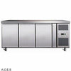 GREENLINE Bench Refrigeration 700 Deep (3 Solid Doors)